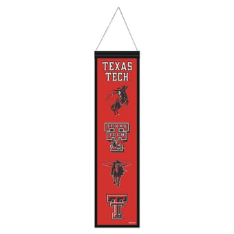 WinCraft Texas Tech Red Raiders 8" x 32" Evolution Banner