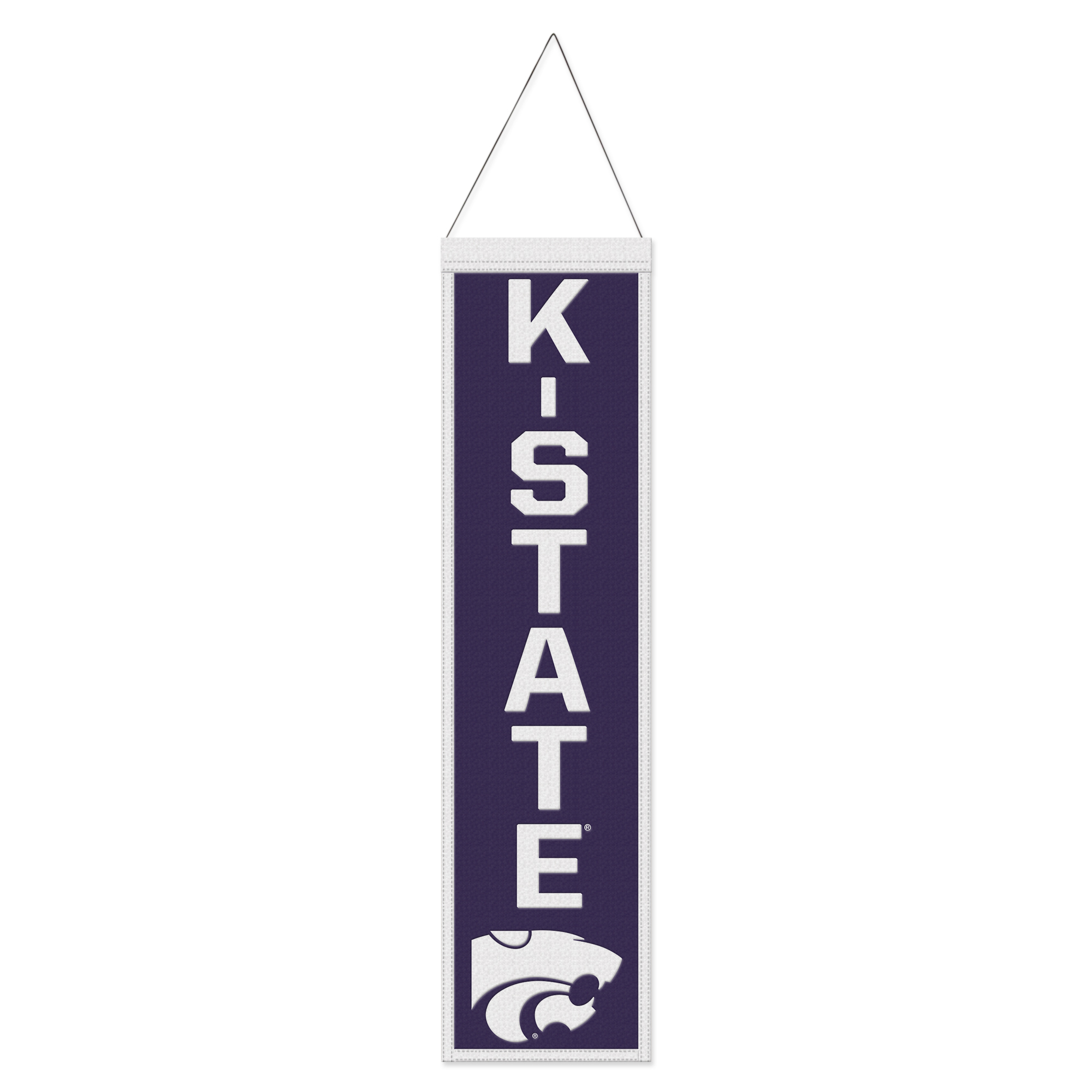WinCraft Kansas State Wildcats 8" x 32" Slogan Wool Banner