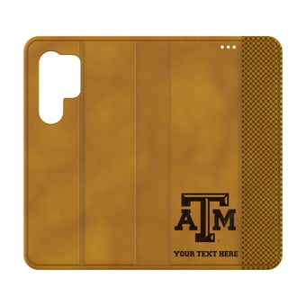 Texas A&M Aggies Galaxy Burn Personalized Folio Case