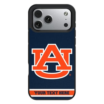Keyscaper Auburn Tigers Personalized Bump Case with 8.2ft Drop Protection