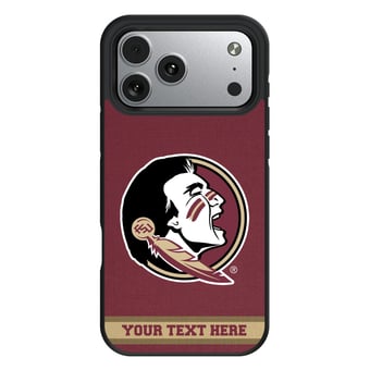 Keyscaper Florida State Seminoles Personalized Bump Case with 8.2ft Drop Protection