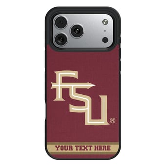 Keyscaper Florida State Seminoles Personalized Bump Case with 8.2ft Drop Protection