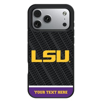 Keyscaper LSU Tigers Personalized Bump Case with 8.2ft Drop Protection