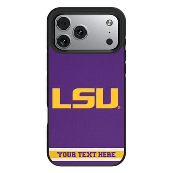 Keyscaper LSU Tigers Personalized Bump Case with 8.2ft Drop Protection