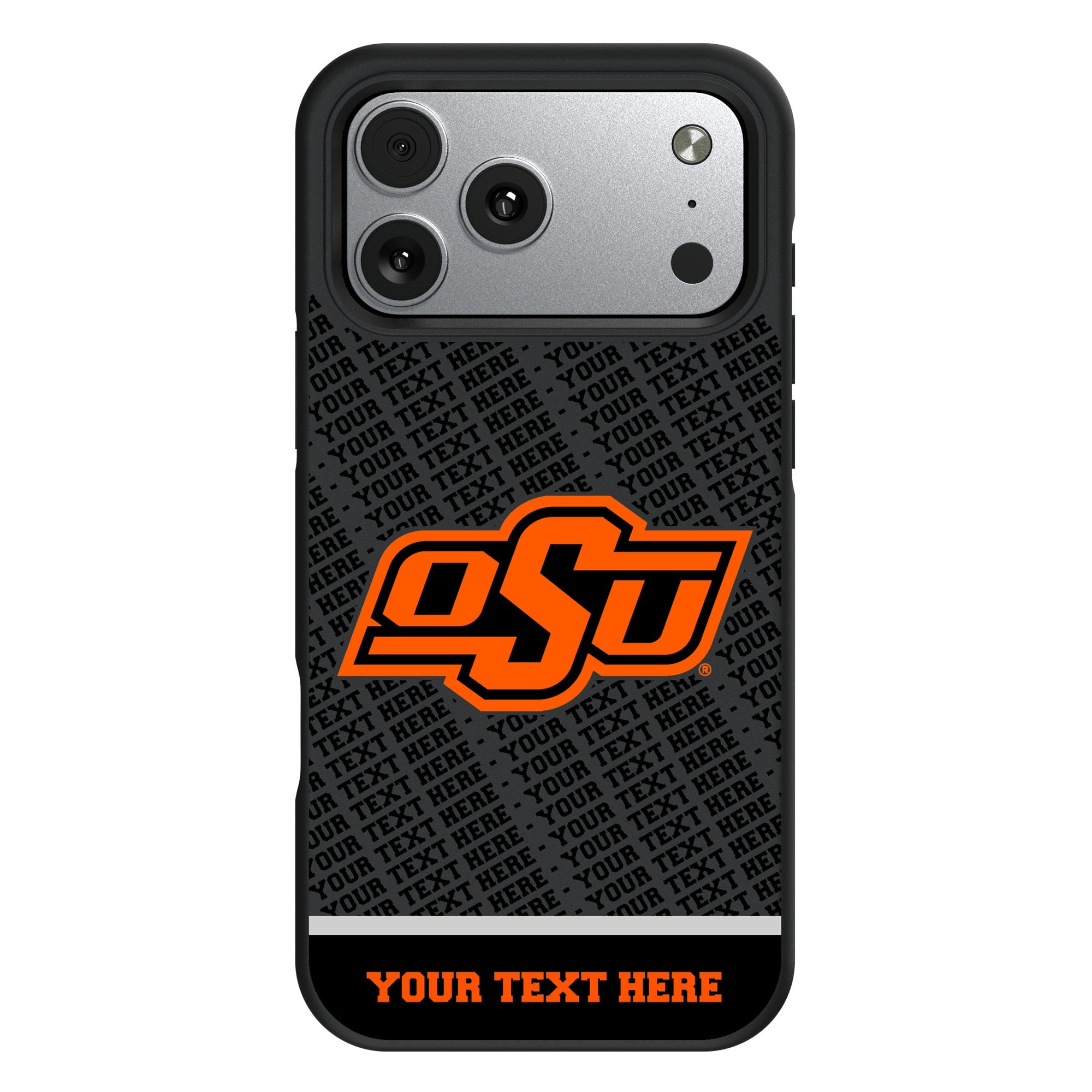 Keyscaper Oklahoma State Cowboys Personalized Bump Case with 8.2ft Drop Protection
