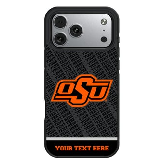 Keyscaper Oklahoma State Cowboys Personalized Bump Case with 8.2ft Drop Protection