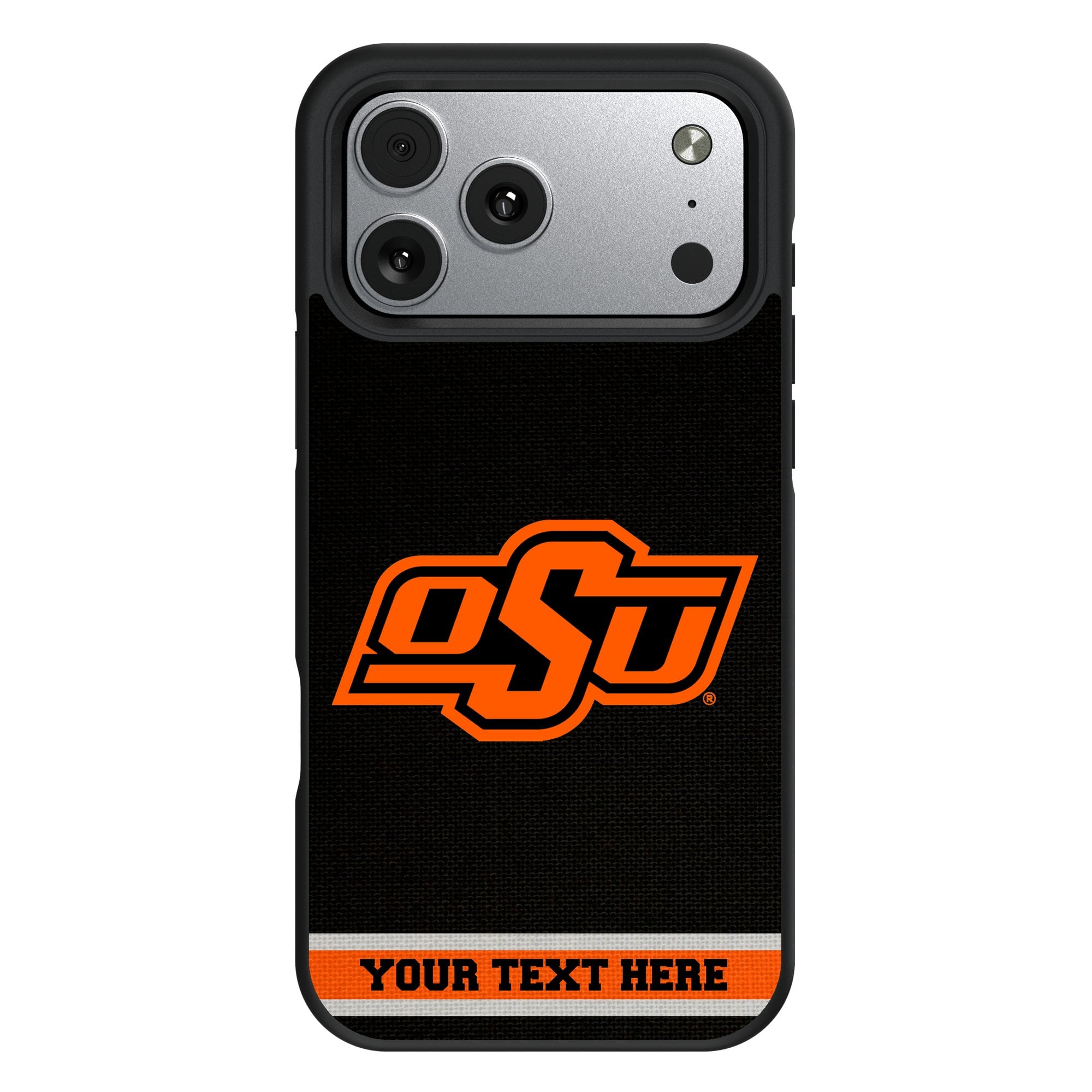 Keyscaper Oklahoma State Cowboys Personalized Bump Case with 8.2ft Drop Protection
