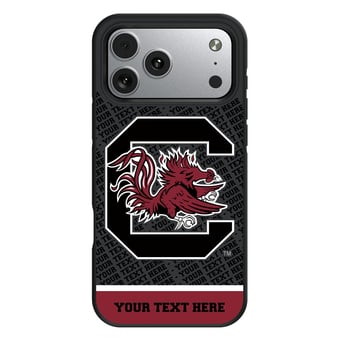 Keyscaper South Carolina Gamecocks Personalized Bump Case with 8.2ft Drop Protection