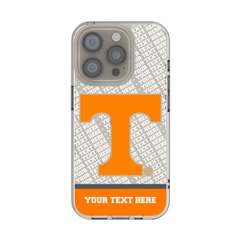 Tennessee Volunteers Endzone iPhone Personalized Clear Case