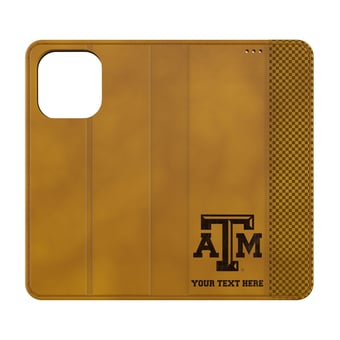 Texas A&M Aggies Burn iPhone Personalized Folio Case