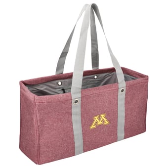Minnesota Golden Gophers Crosshatch Picnic Caddy Tote Bag