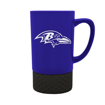 Baltimore Ravens Team Logo 16oz. Laser Etched Jump Mug