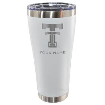 Texas Tech Red Raiders Personalized 30oz. Laser Etched Tumbler