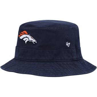Men's '47 Navy Denver Broncos Primary Bucket Hat