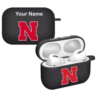Affinity Bands Nebraska Huskers Personalized AirPods Pro Case Cover