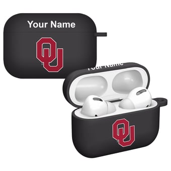 Affinity Bands Oklahoma Sooners Personalized AirPods Pro Case Cover