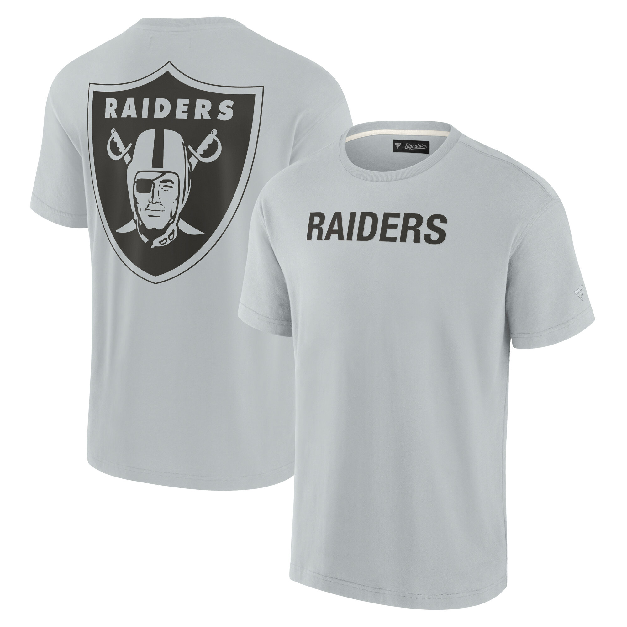 Unisex Gray Las Vegas Raiders Elements Super Soft Short Sleeve T-Shirt Unisex Gray Las Vegas Raiders Elements Super Soft Short Sleeve T-Shirt
