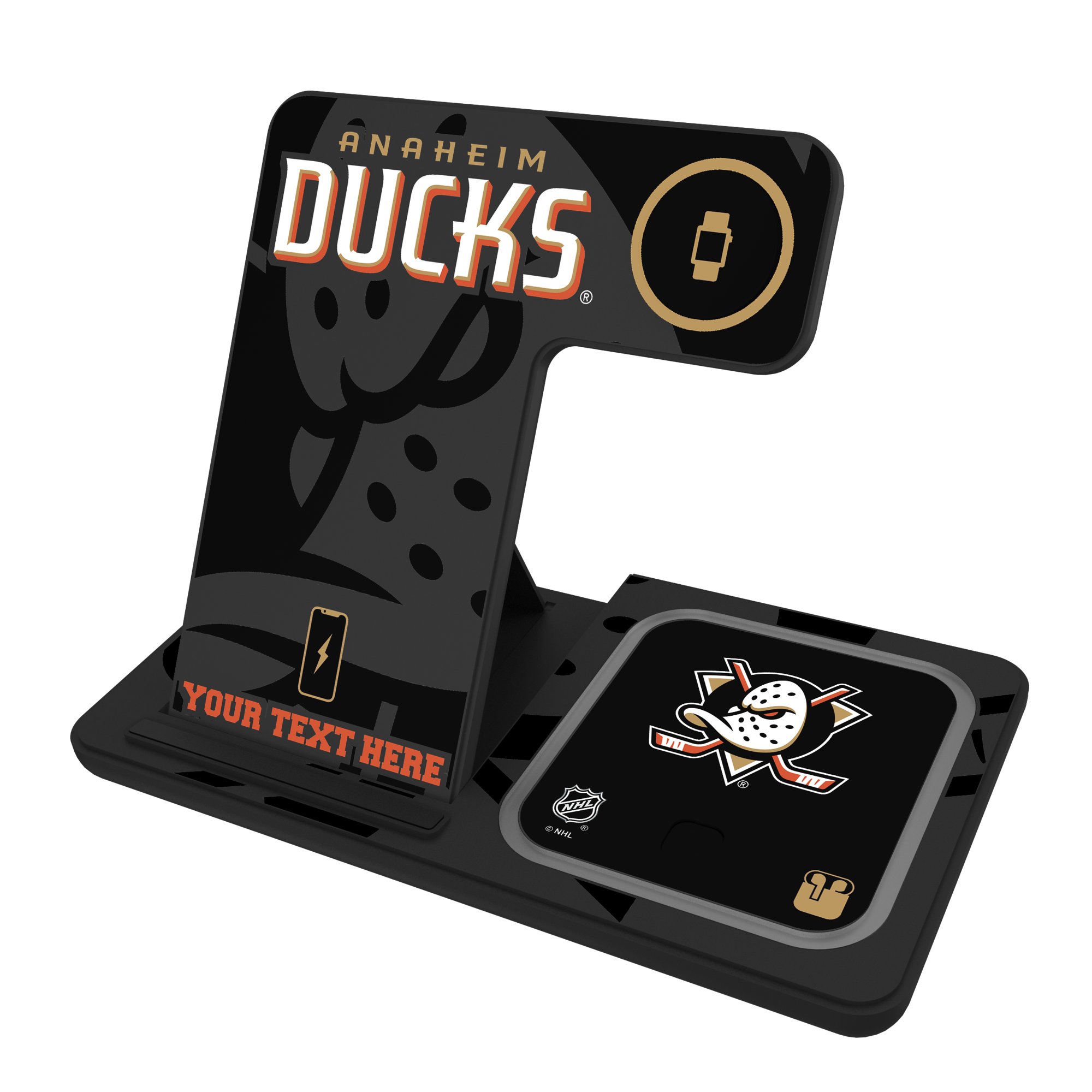 Keyscaper Anaheim Ducks 3-in-1 Charging Station, 20% Off