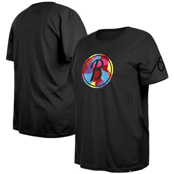 Women's New Era Black Baltimore Orioles City Connect Plus Size V-Neck T-Shirt