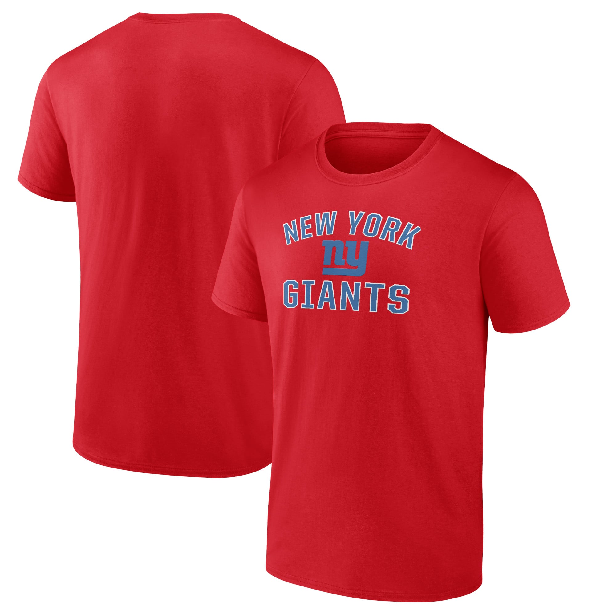Men’s Fanatics Red New York Giants Victory Arch T-Shirt Men’s Fanatics Red New York Giants Victory Arch T-Shirt