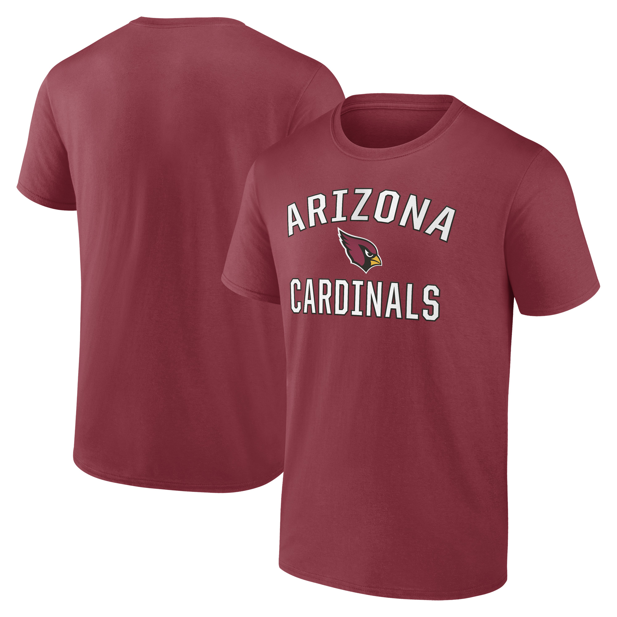 Men's Fanatics Cardinal Arizona Cardinals Victory Arch T-Shirt