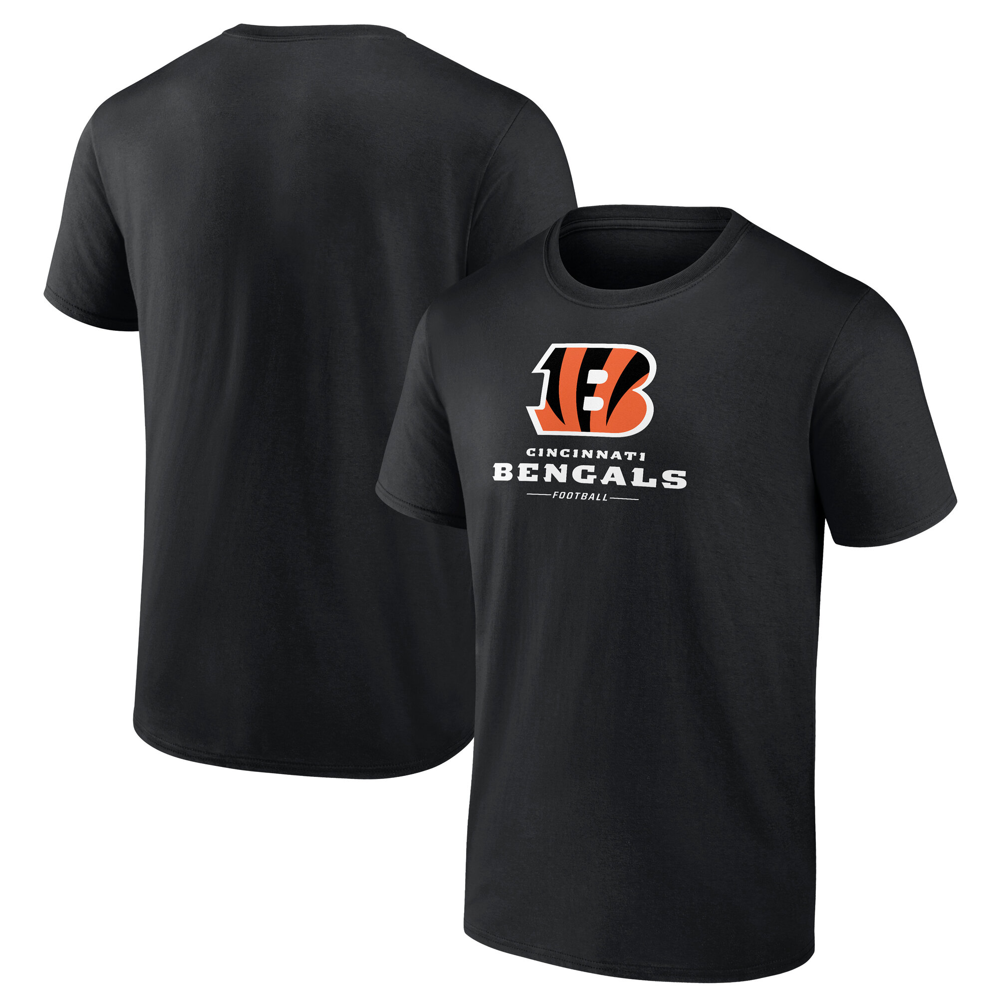 Men's Fanatics Black Cincinnati Bengals Team Lockup T-Shirt