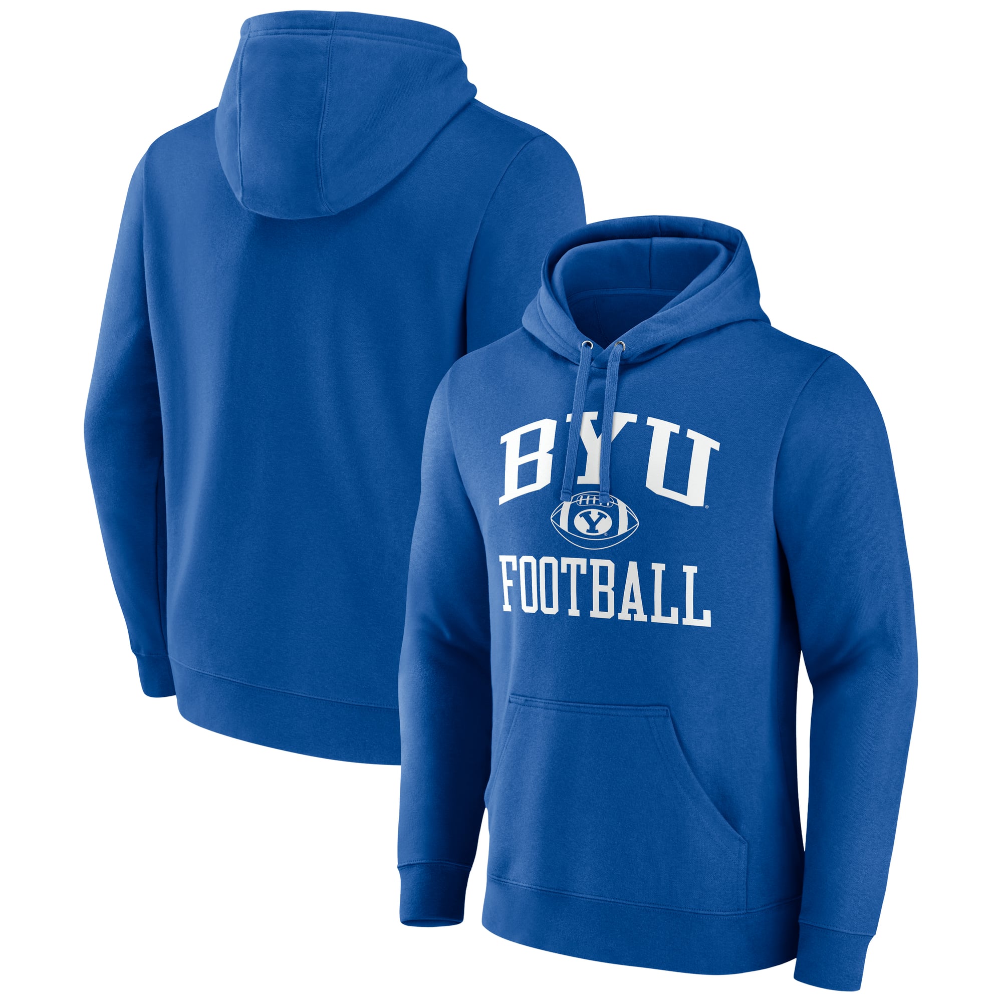 Men's Royal BYU Cougars First Sprint Team Pullover Hoodie