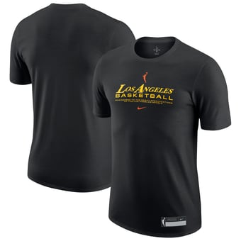 Men's Nike  Black Los Angeles Sparks On-Court Legend Essential Practice Performance T-Shirt