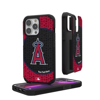 Los Angeles Angels iPhone Circle Design Personalized Rugged Case