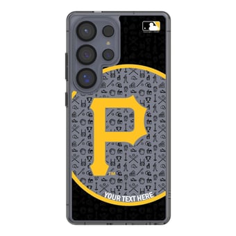 Pittsburgh Pirates Circle Design Galaxy Clear Phone Case