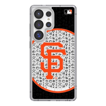 San Francisco Giants Circle Design Galaxy Clear Phone Case