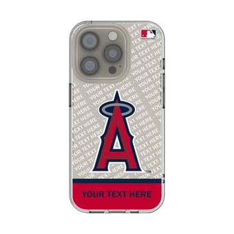 Los Angeles Angels Endzone Design iPhone Clear Case
