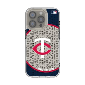 Minnesota Twins Circle Design iPhone Clear Case