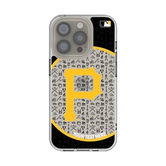 Pittsburgh Pirates Circle Design iPhone Clear Case