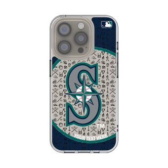 Seattle Mariners Circle Design iPhone Clear Case