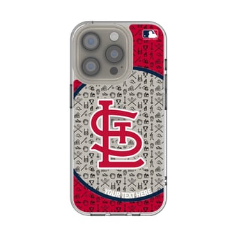 St. Louis Cardinals Circle Design iPhone Clear Case