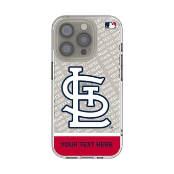 St. Louis Cardinals Endzone Design iPhone Clear Case