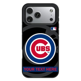 Keyscaper Chicago Cubs Personalized Bump Case with 8.2ft Drop Protection