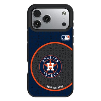 Keyscaper Houston Astros Personalized Bump Case with 8.2ft Drop Protection