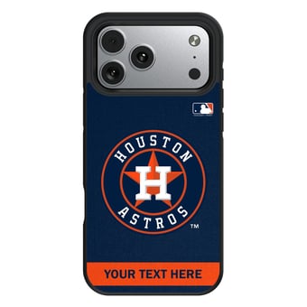 Keyscaper Houston Astros Personalized Bump Case with 8.2ft Drop Protection