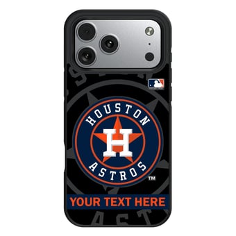 Keyscaper Houston Astros Personalized Bump Case with 8.2ft Drop Protection