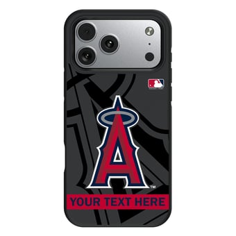 Keyscaper Los Angeles Angels Personalized Bump Case with 8.2ft Drop Protection
