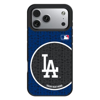 Keyscaper Los Angeles Dodgers Personalized Bump Case with 8.2ft Drop Protection