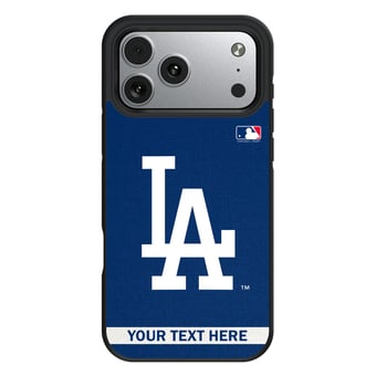 Keyscaper Los Angeles Dodgers Personalized Bump Case with 8.2ft Drop Protection