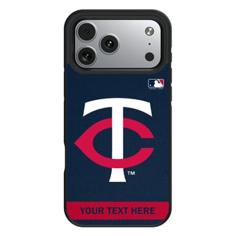 Keyscaper Minnesota Twins Personalized Bump Case with 8.2ft Drop Protection