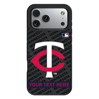 Keyscaper Minnesota Twins Personalized Bump Case with 8.2ft Drop Protection