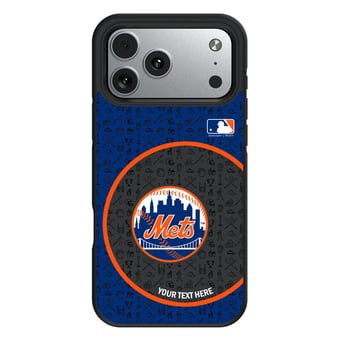 Keyscaper New York Mets Personalized Bump Case with 8.2ft Drop Protection