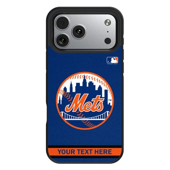 Keyscaper New York Mets Personalized Bump Case with 8.2ft Drop Protection