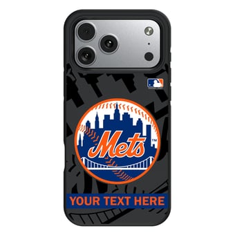 Keyscaper New York Mets Personalized Bump Case with 8.2ft Drop Protection