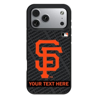 Keyscaper San Francisco Giants Personalized Bump Case with 8.2ft Drop Protection